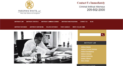 Desktop Screenshot of antitrustcriminalattorney.com